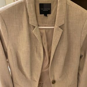 Cream/ tan blazer from the limited size 4